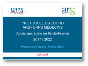 Bilan à 1 an du protocole ARS / URPS